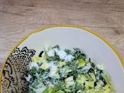 Ispanaklı Yoğurtlu Salata